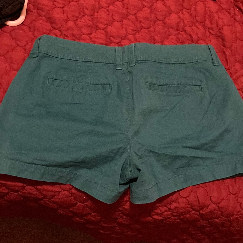 Teal shorts